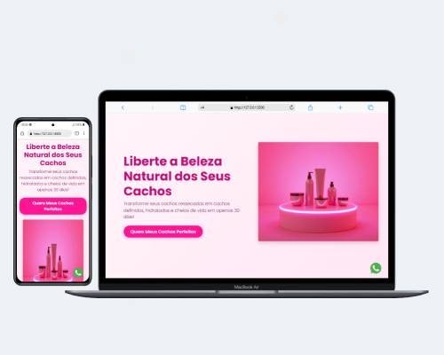 Modelo de Landing page